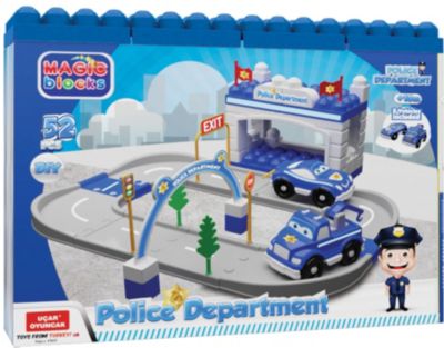 Автотрек Terides Полицейский участок, 52 предмета