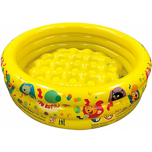 Надувной бассейн 1Toy Три Кота, 70х24 см от 1Toy
