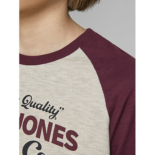 Лонгслив Jack & Jones Junior - темно-красный от JACK & JONES Junior