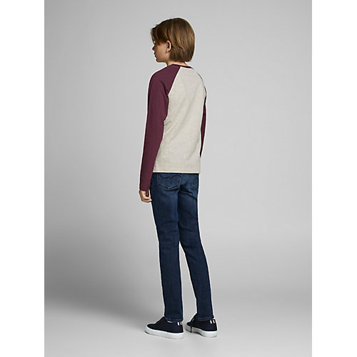 Лонгслив Jack & Jones Junior - темно-красный от JACK & JONES Junior