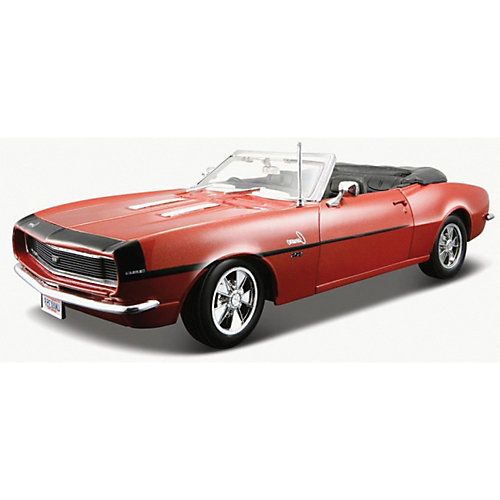 Машинка Maisto Chevrolet Camaro SS 396 Convertible 1968, 1:24 от Maisto