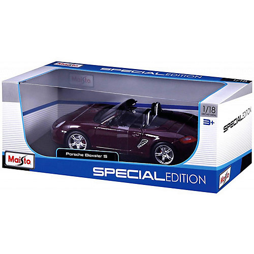 Машинка Maisto Porsche Boxster S, 1:18 от Maisto
