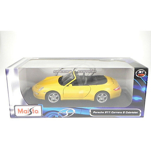 Машинка Maisto Porsche 911 Carrera S Cabriolet, 1:18 от Maisto