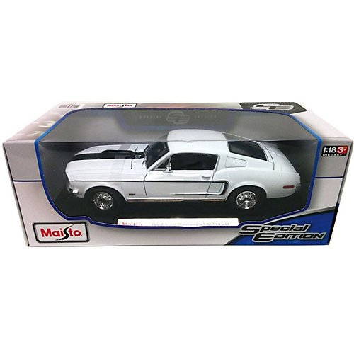 Машинка Maisto Ford Mustang GT Cobra Jet FB 1968, 1:18 от Maisto