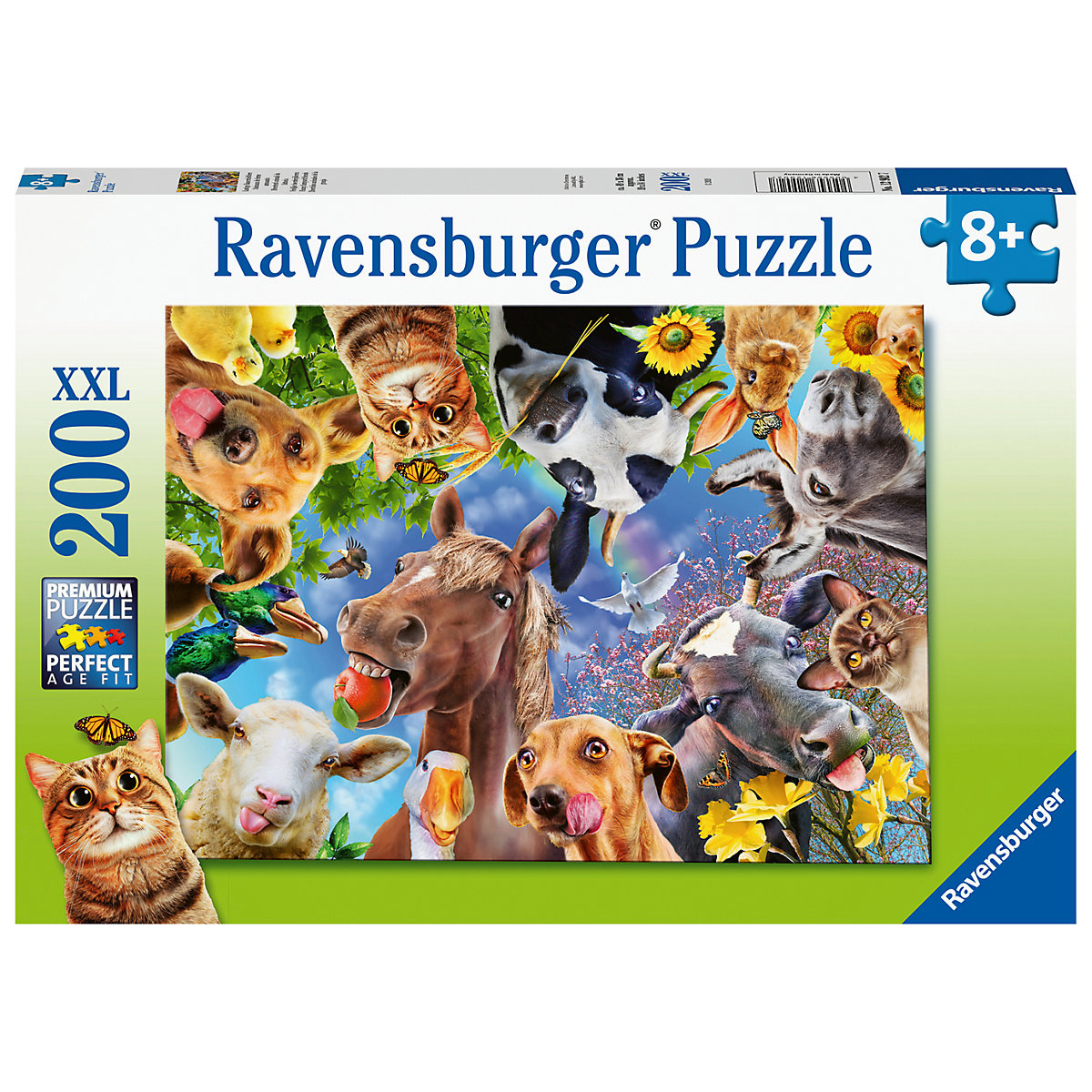Ravensburger Puzzle Lustige Bauernhoftiere 200 Teile