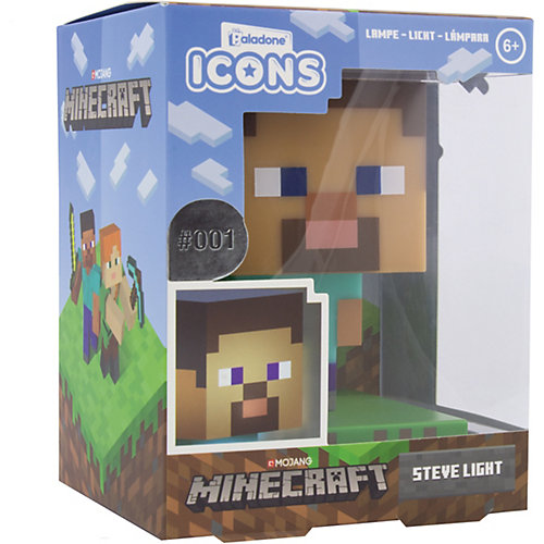 Светильник Paladone Minecraft Steve Icon Light от Paladone