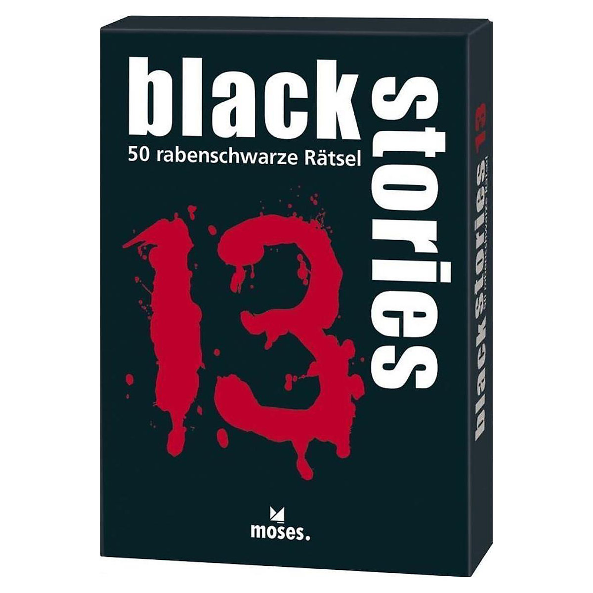 moses. Verlag black stories (Spiel). Nr.13