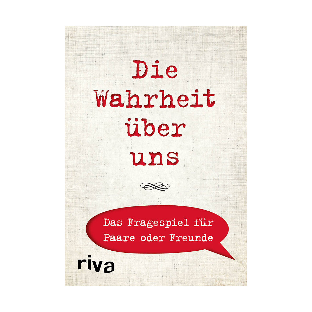 Riva Verlag Die Wahrheit über uns Das Fragespiel (Spiel)