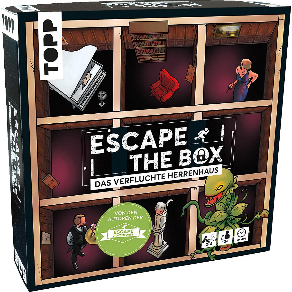 frechverlag Escape The Box Das verfluchte Herrenhaus (Spiel)