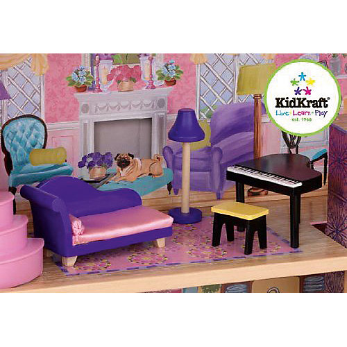 Домик для кукол Барби KidKraft "Особняк мечты" с мебелью, 13 предметов от KidKraft