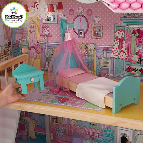 Домик для кукол Барби KidKraft "Аннабель" с мебелью, 17 предметов от KidKraft