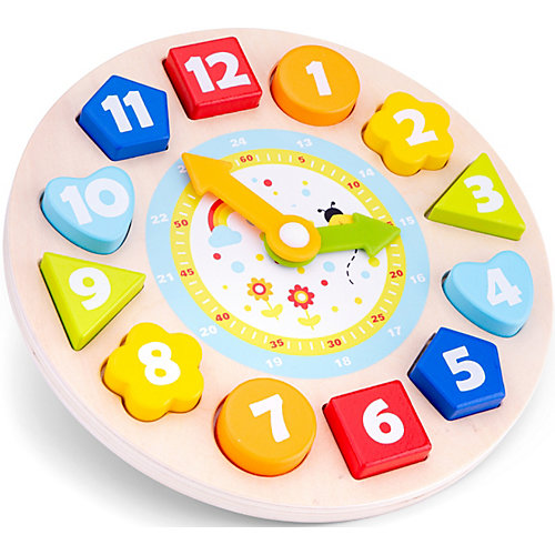 Часы-сортер New Classic Toys от New Classic Toys