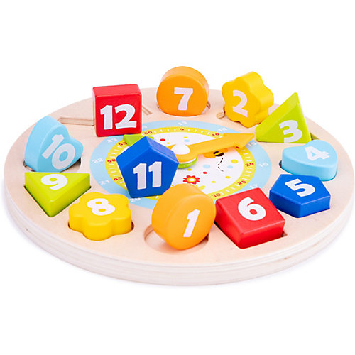 Часы-сортер New Classic Toys от New Classic Toys