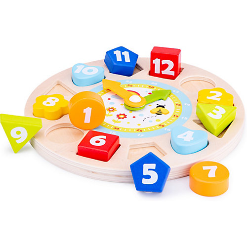 Часы-сортер New Classic Toys от New Classic Toys