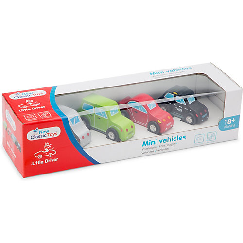 Набор машинок New Classic Toys, 4 шт от New Classic Toys