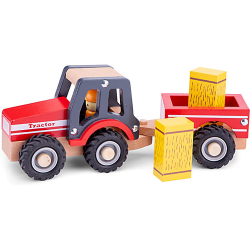 Трактор с прицепом New Classic Toys Сено от New Classic Toys