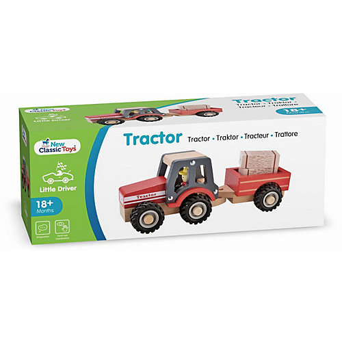 Трактор с прицепом New Classic Toys Сено от New Classic Toys