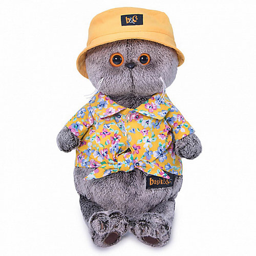Мягкая игрушка Budi Basa Кот Басик в панаме, 30 см от Budi Basa