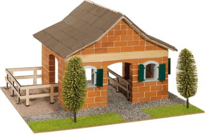 Конструктор из кирпичиков Teifoc Конюшня, 420 деталей