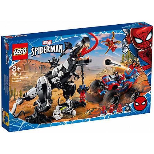 Конструктор LEGO Super Heroes 76151: Человек-Паук: Засада на веномозавра от LEGO