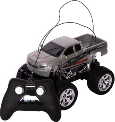 Машинка на радиоуправлении New Bright Truck 1:24 РУ серая