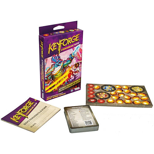 Настольная игра Hobby World KeyForge: Столкновение миров. Делюкс-колода архонта от Hobby World