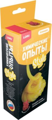 Химические опыты Lori Style slime Монстрики