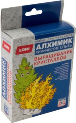 Химические опыты 2-в-1 Lori Выращивание кристаллов