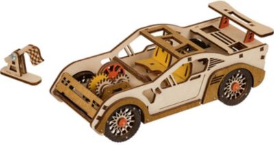 3D пазл  Rezark Виртуальный спорткар, 69 элементов