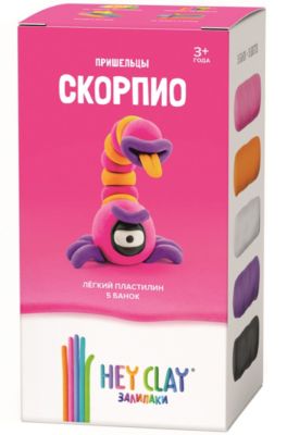Легкий пластилин HEY CLAY Залипаки "Скорпио"