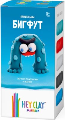 Легкий пластилин HEY CLAY Залипаки "Бигфут"