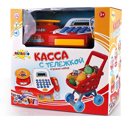 Игровой набор Altacto Касса с тележкой, свет, звук от ALTACTO