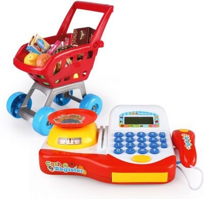 Игровой набор Altacto Касса с тележкой, свет, звук
