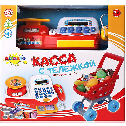 Игровой набор Altacto Касса с тележкой, свет, звук от ALTACTO