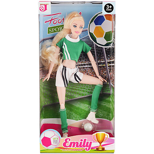 Шарнирная кукла Qian Jia Toys Спортивная девчонка, 28 см