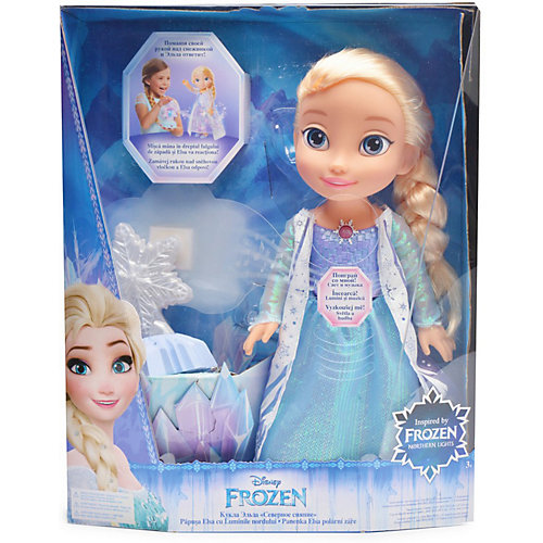 Интерактивная кукла Disney Холодное Cердце: Снежинка Эльзы, 35 см, свет, звук от Disney