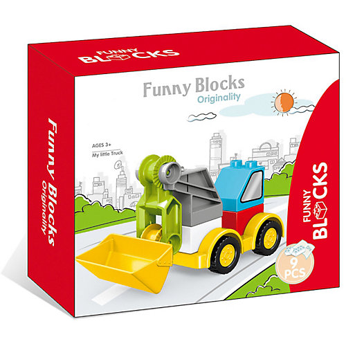 Конструктор Kids Home Toys Машины спецслужб, 9 деталей от Kids Home Toys