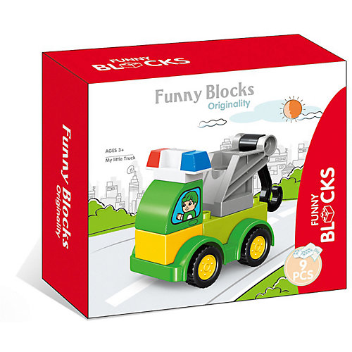 Конструктор Kids Home Toys Машины спецслужб, 9 деталей от Kids Home Toys