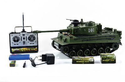 Радиоуправляемый танк Mioshi Army Тигр-МI, 1:20, свет, звук