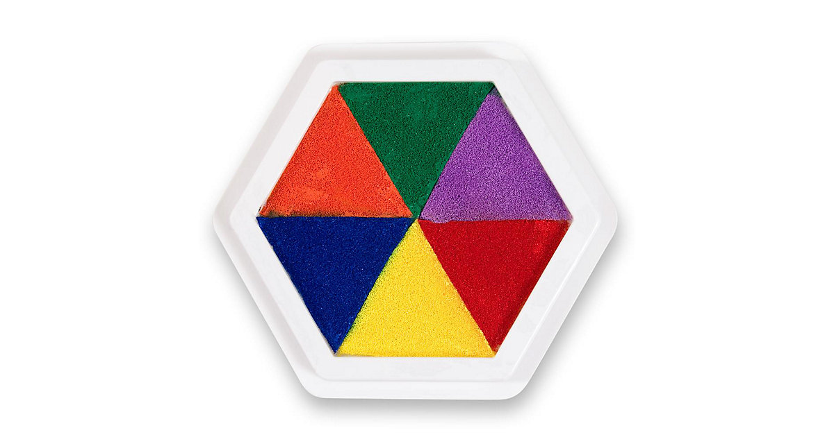 Riesen-Stempelkissen Multicolor 6-farbig