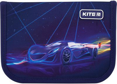 Пенал Kite Futuristic, без наполнения