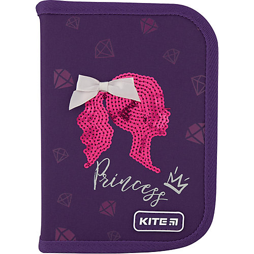 Пенал Kite Princess, без наполнения - фиолетовый от Kite