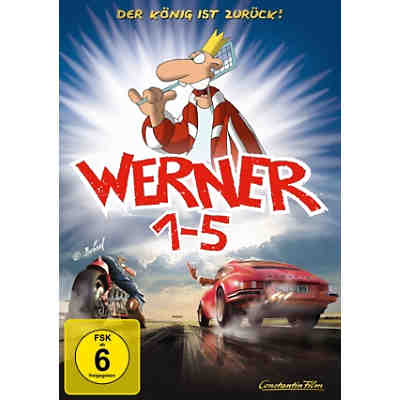 DVD Werner 1-5 Königbox