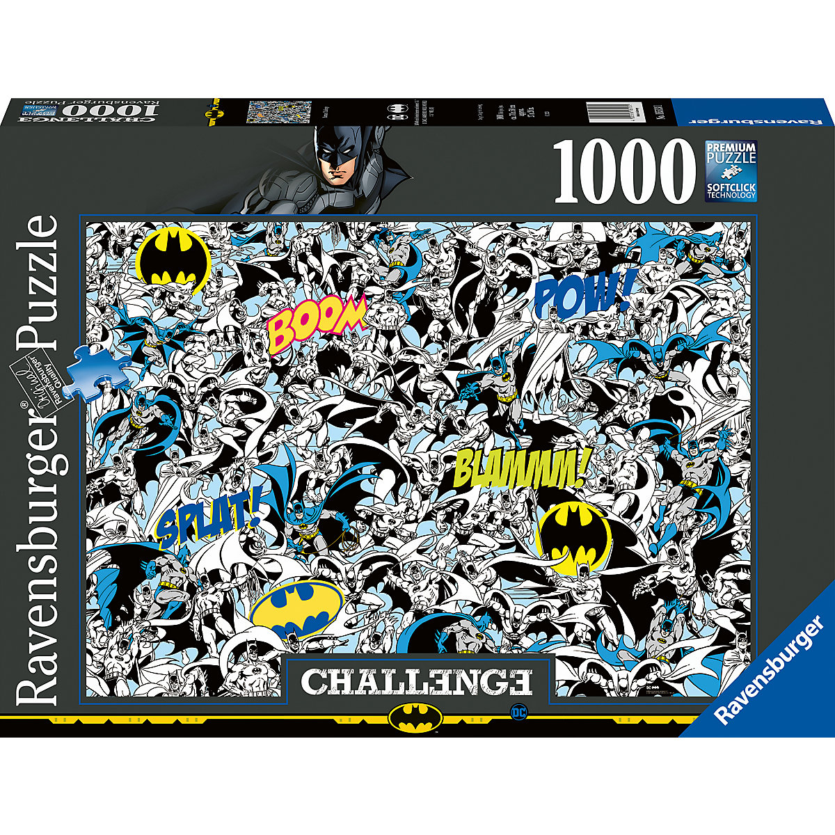 Puzzle Batman Challenge 1.000 Teile
