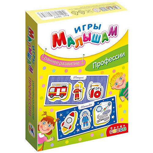 Настольная игра Дрофа-Медиа "Профессии", 18 вкладышей