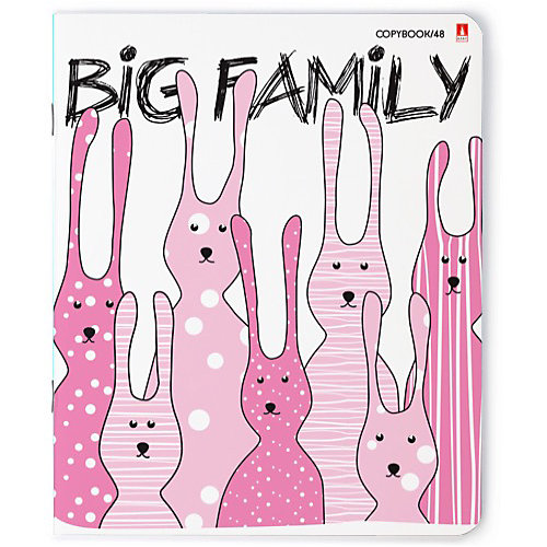 Комплект тетрадей Альт Big family, клетка, 48 листов от Альт