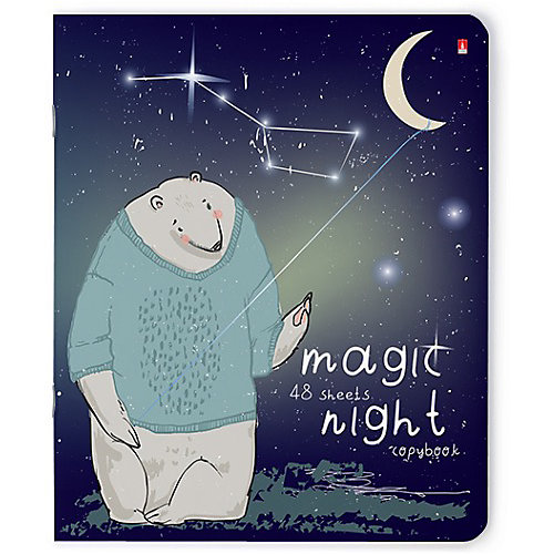 Комплект тетрадей Альт Magic night, клетка, 48 листов от Альт