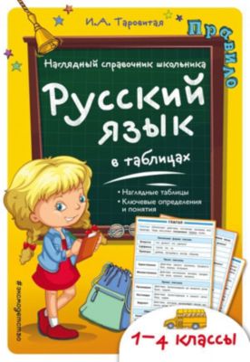 Справочник "Русский язык в таблицах" 1-4 класс, И. Таровитая