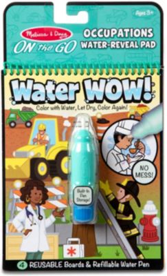 Книжка-раскраска Melissa&Doug Рисуем водой. Профессии
