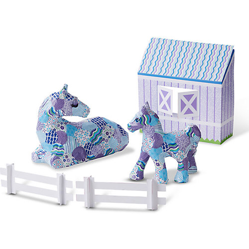 Набор для декупажа Melissa&Doug Лошадка и пони от Melissa & Doug